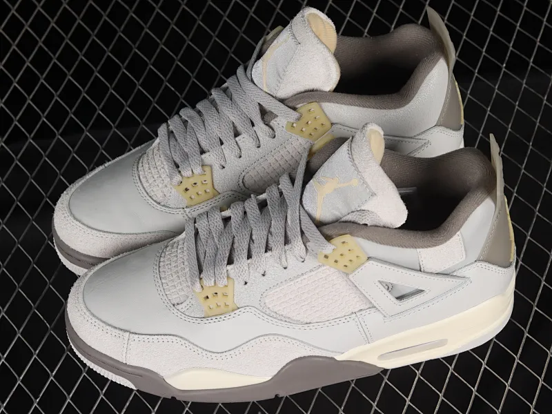 All categories Air Jordan Jordan series basketball shoes Air Jordan 4 foreign trade version Air Jordan 4 Retro "Craft" AJ4 Joe 4 gray cement DV3742-021